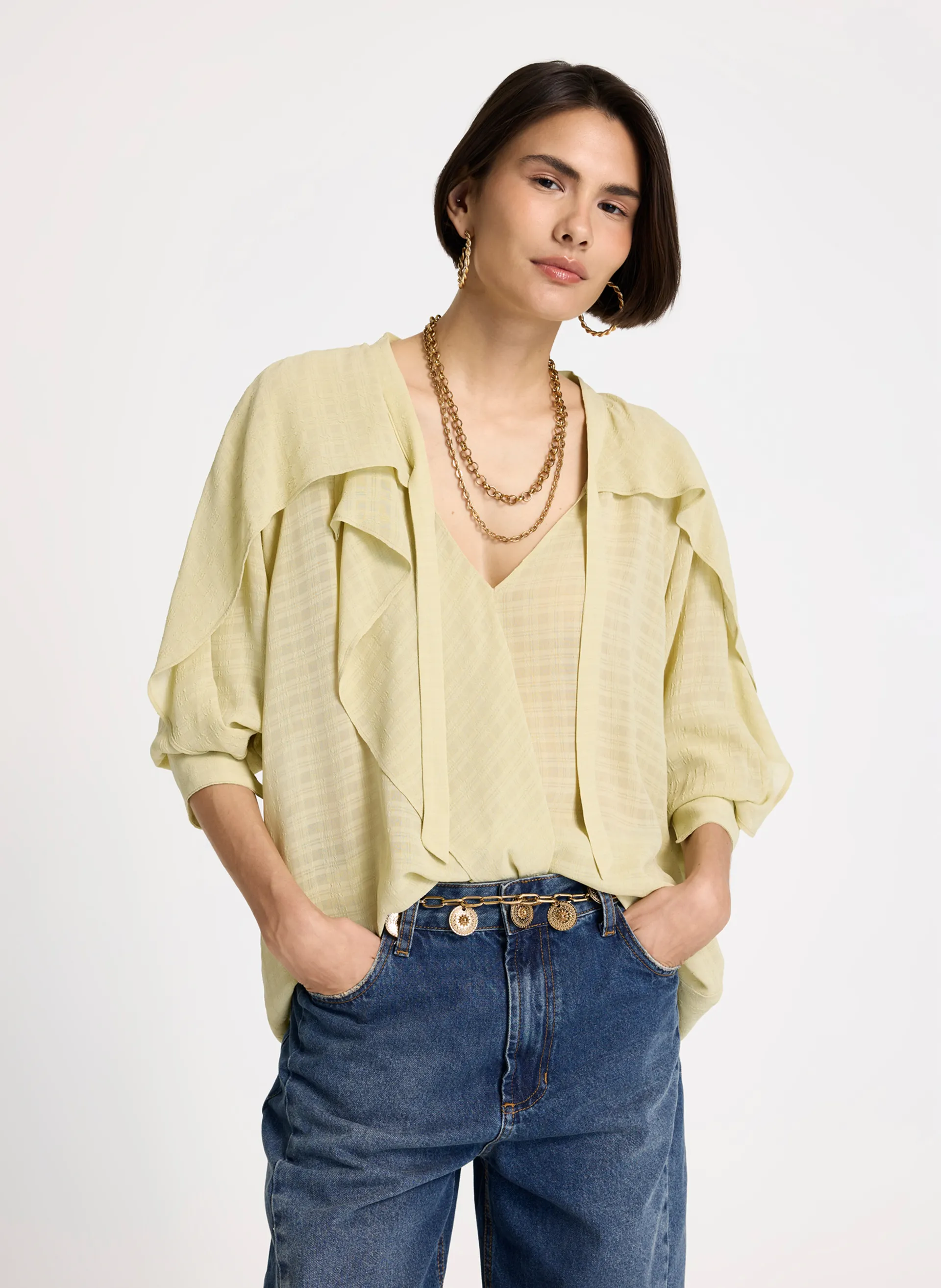 Blusa Le Lis Clarice Feminina