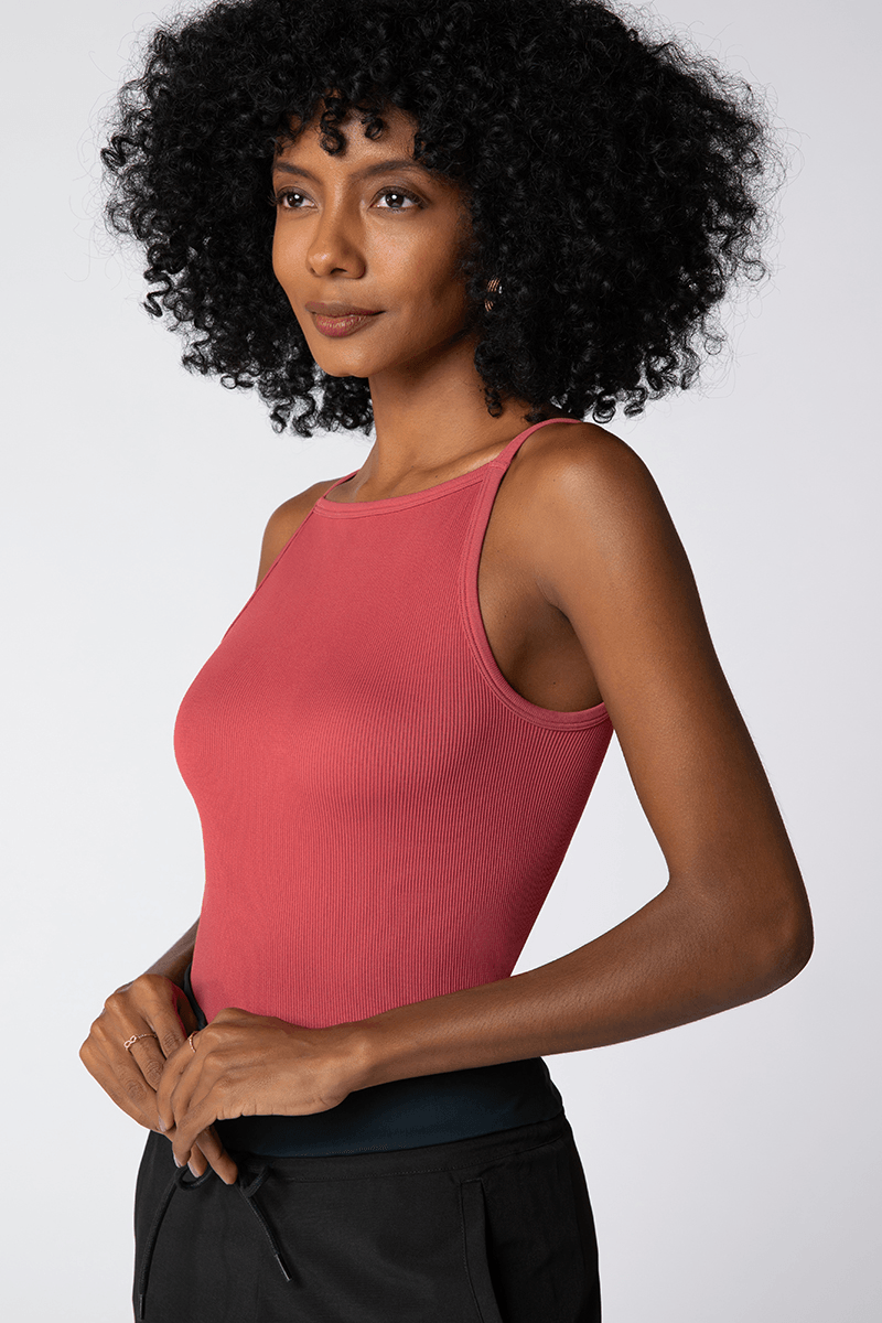 Blusa Decote Quadrado Sem Costura Feminina Lupo