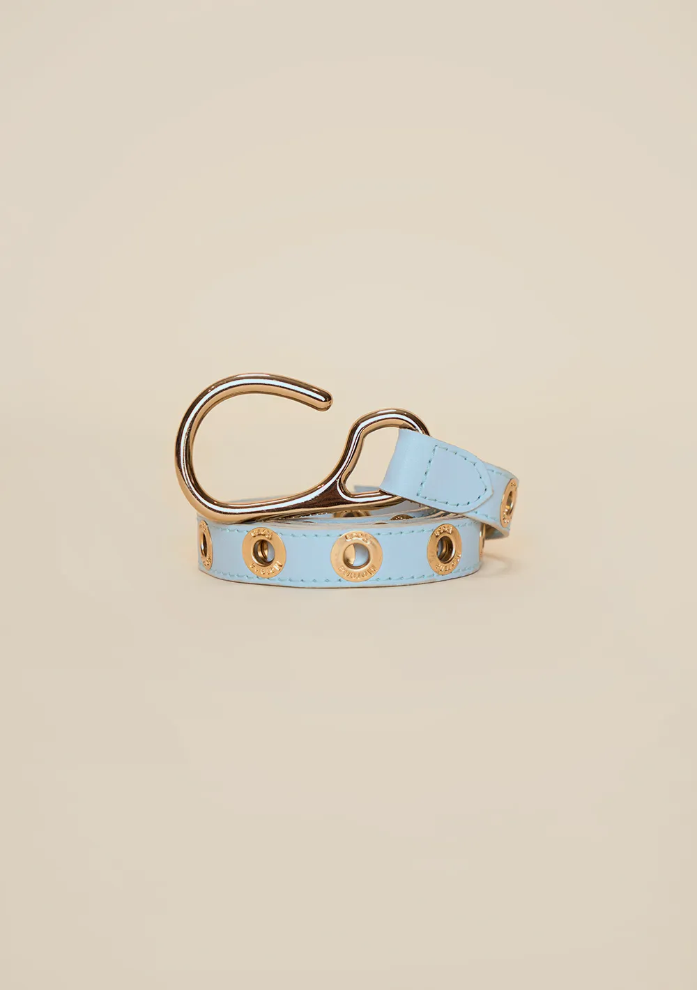 Cinto Morena Rosa Cintura Quadril Fino Detalhe Fivela Azul