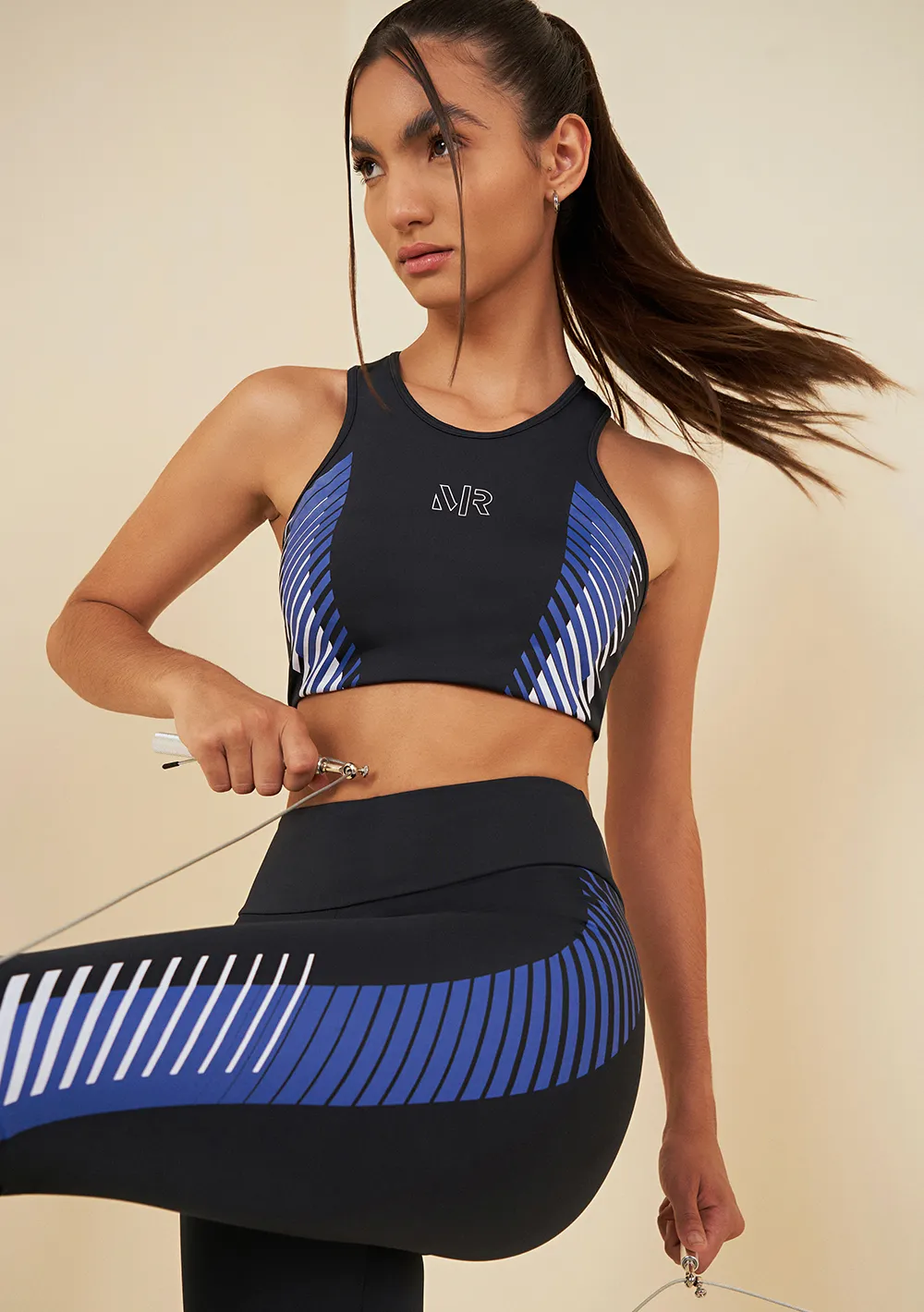 Top Morena Rosa Esportivo Nadador Com Silk Preto