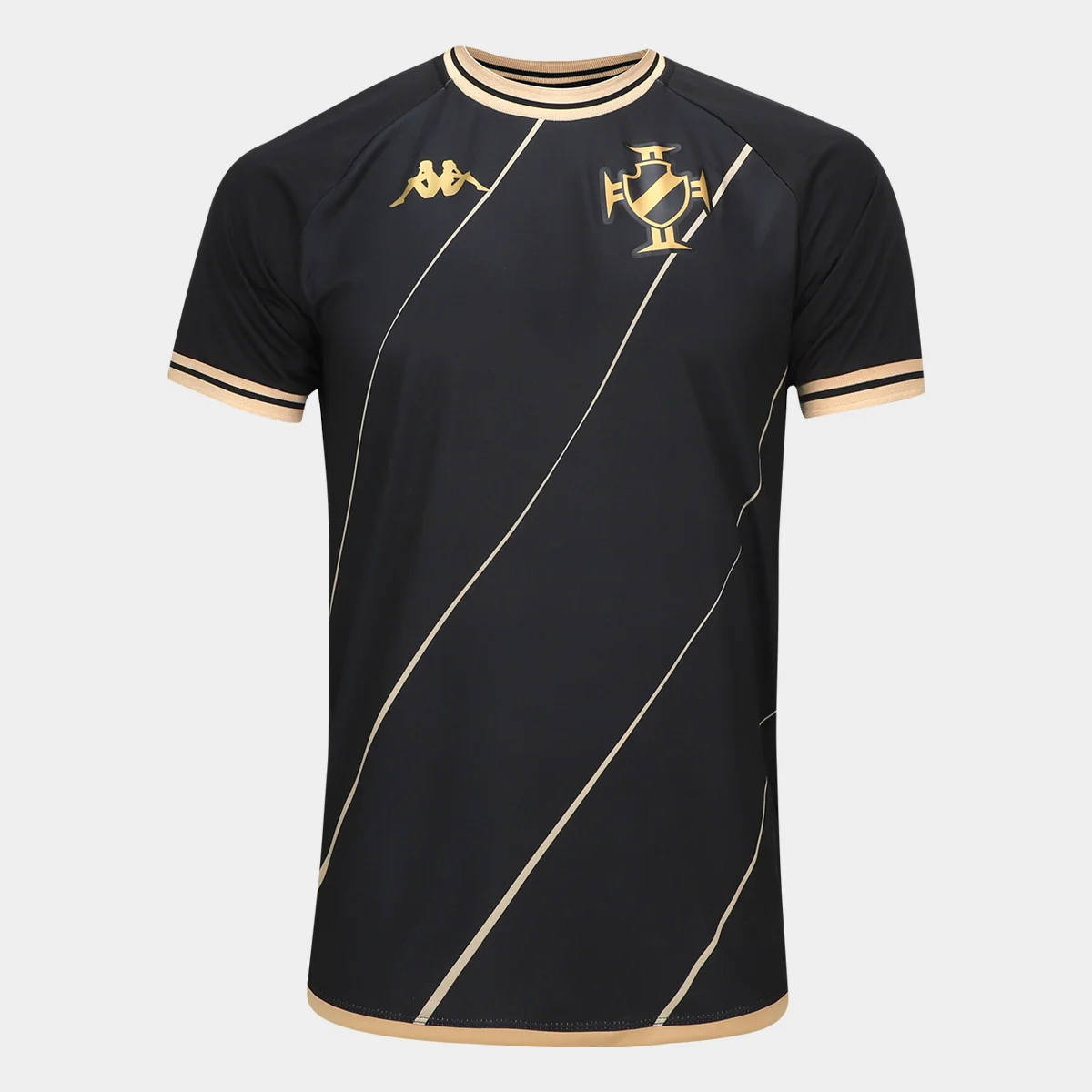 Camiseta Vasco Supporter Stroke Kappa Masculina