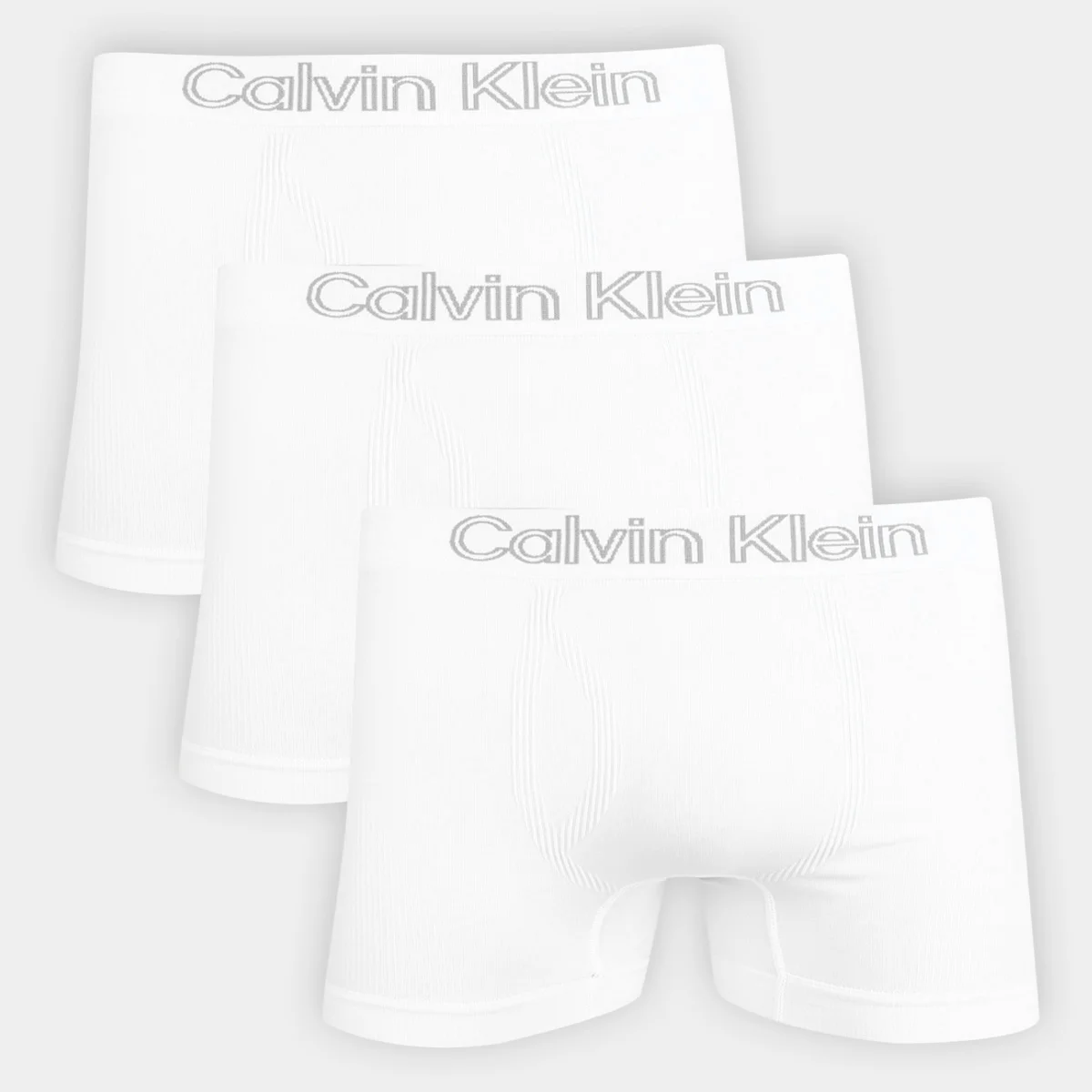 Kit Cueca Boxer Calvin Klein C/ 3 Peças