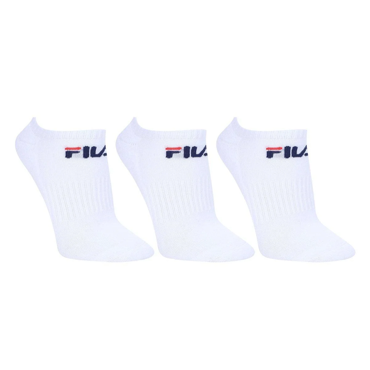 Kit Meia Fila Cano Curto Logo c/ 3 pares