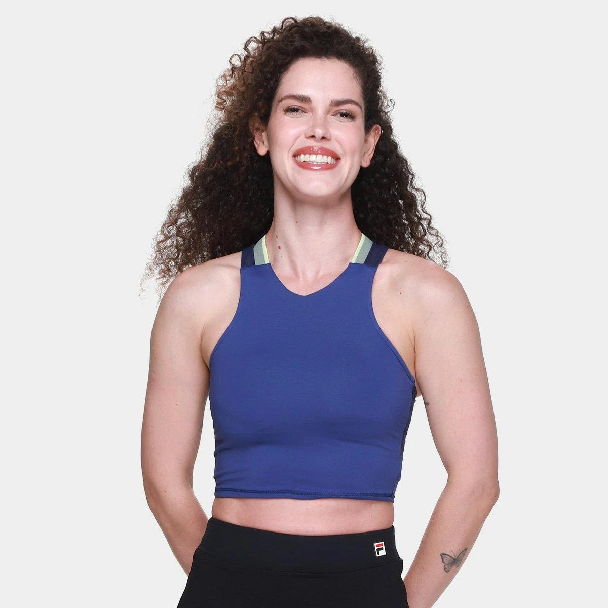 Top Fila Match Ao Feminino