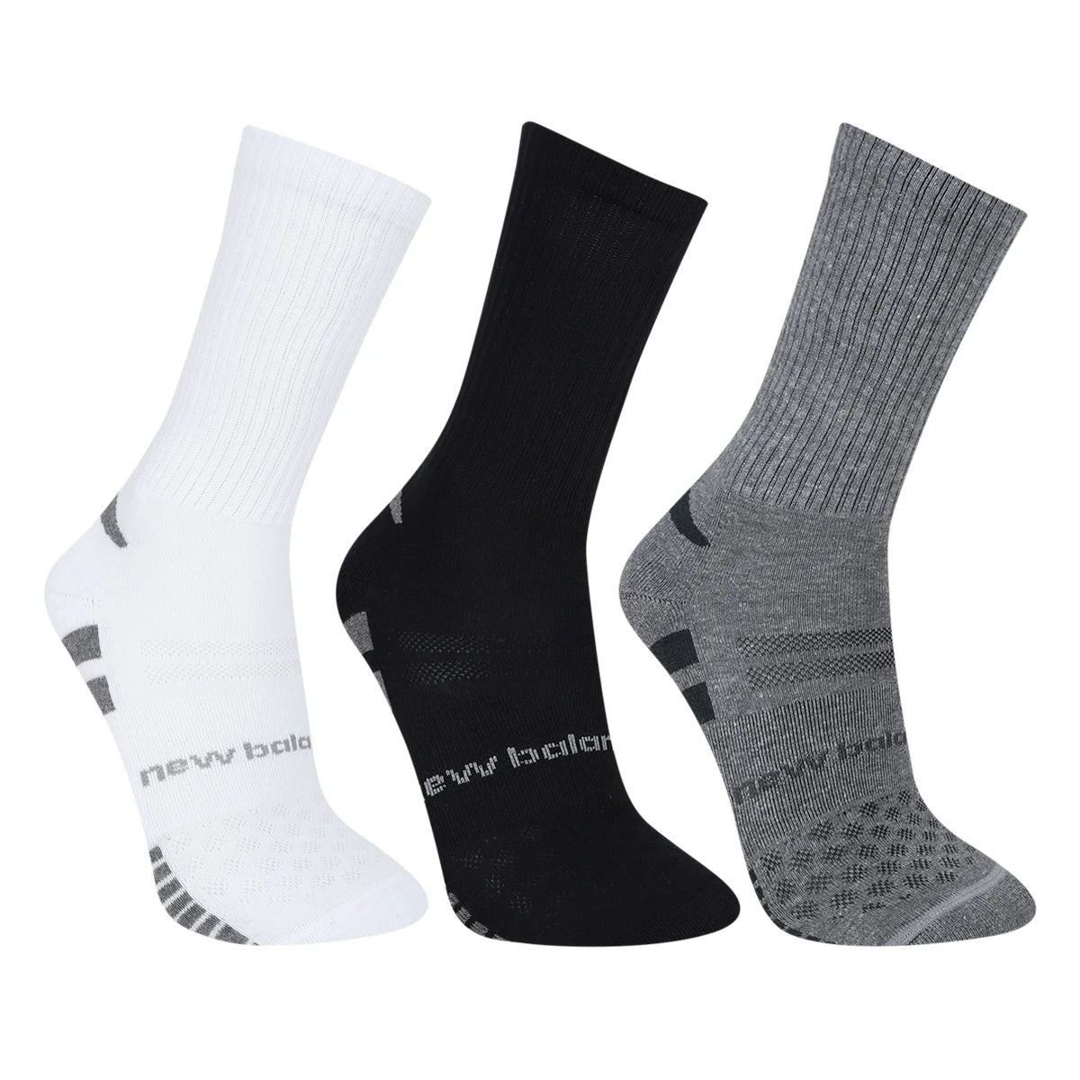 Kit Meia New Balance Cano Curto Com 3 Pares Feminina