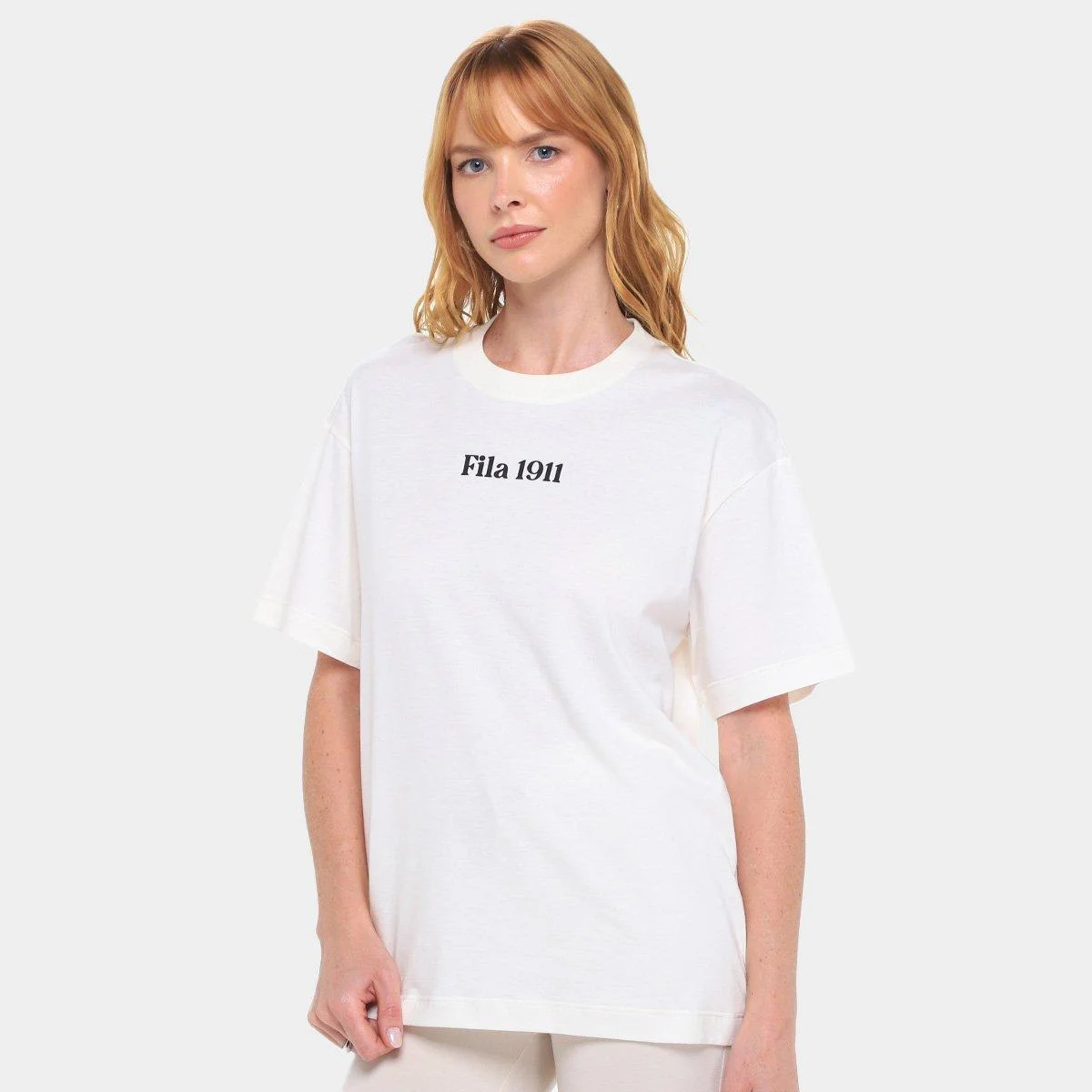 Camiseta Fila Over Union 1911 Feminina