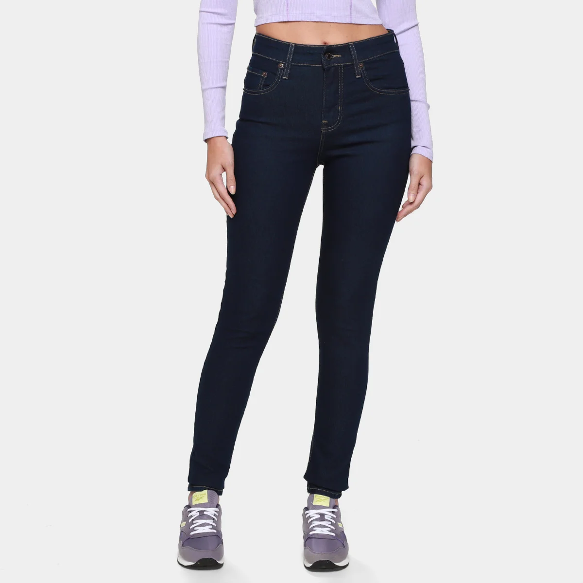 Calça Skinny Levis 721 High Rise Feminina