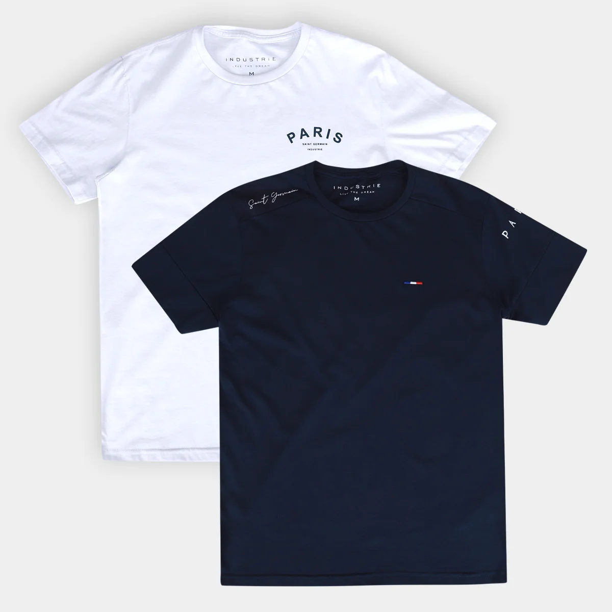 Kit Camiseta Industrie 2 Peças Masculina