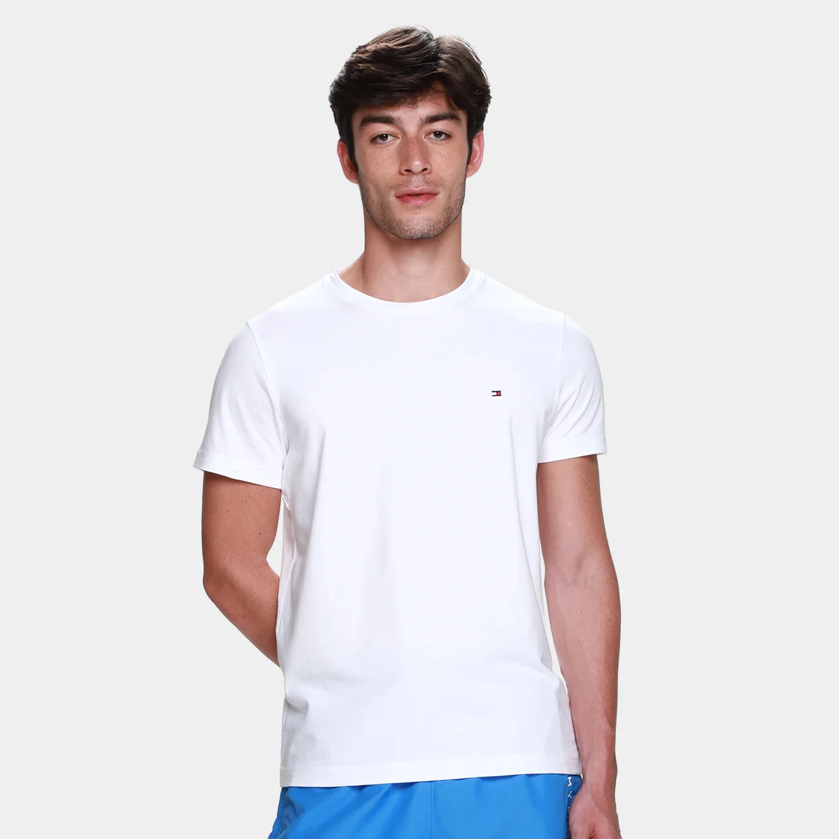 Camiseta Slim Tommy Hilfiger Stretch Fit Masculina