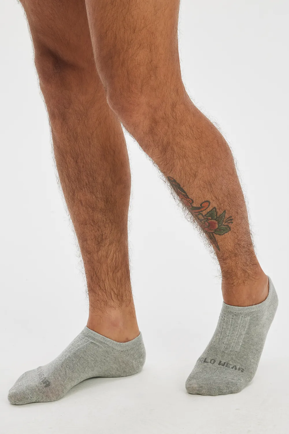 Kit 3 Pares Meias Invisíveis Confortáveis Polo Wear Sortido