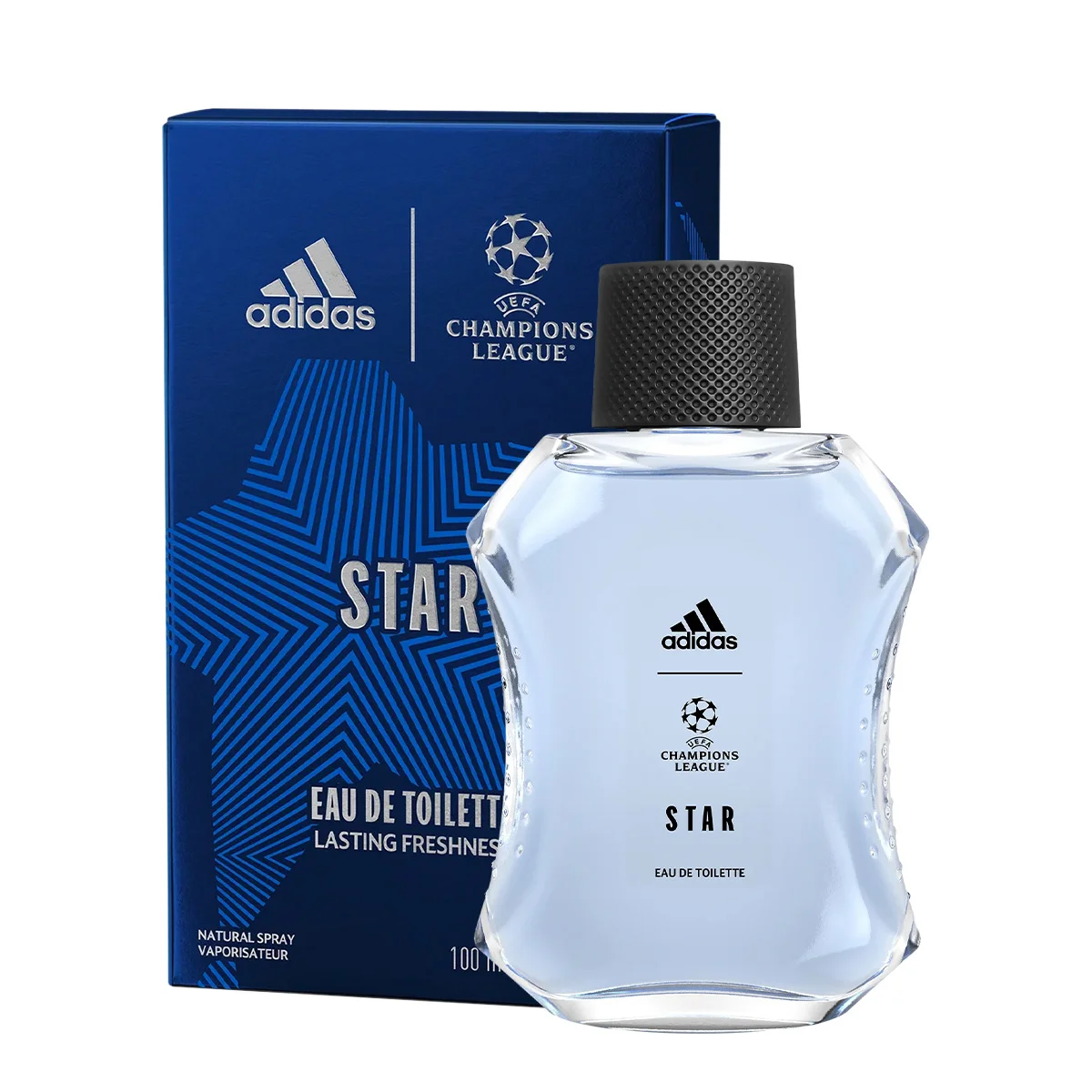 Adidas Uefa Star Eau de Toilette - Perfume Masculino 100ml 