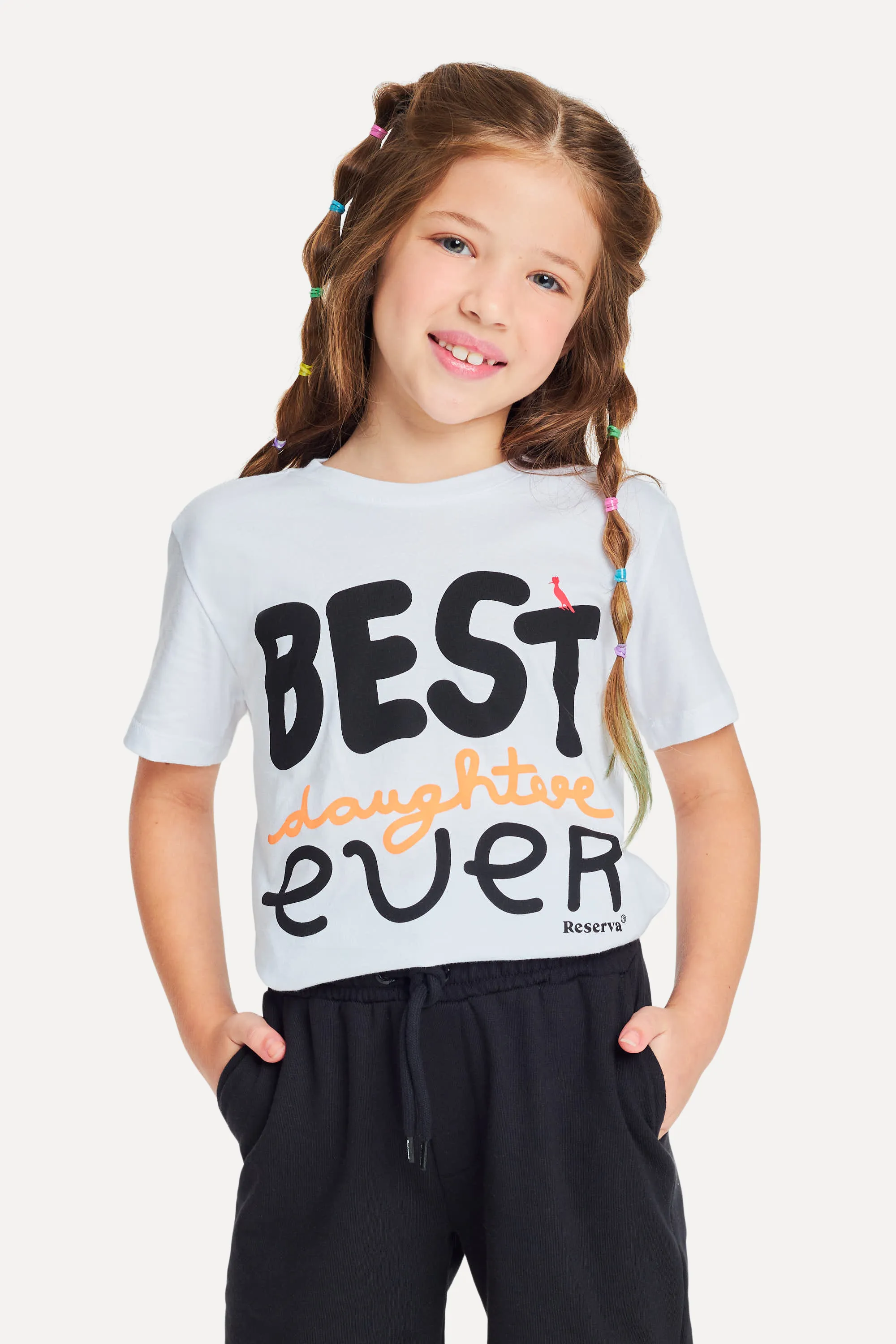 Camiseta Menina Best Daughter Ever