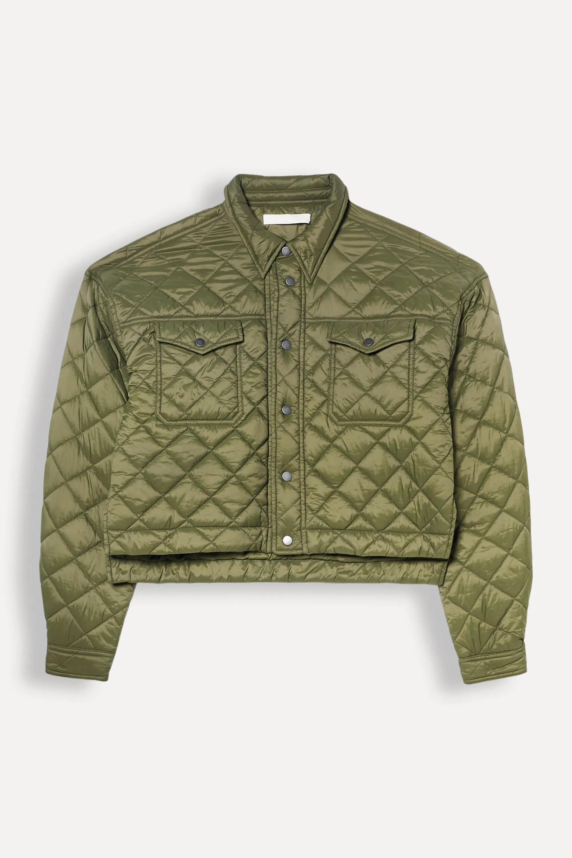 Jaqueta Puffer Militar Double