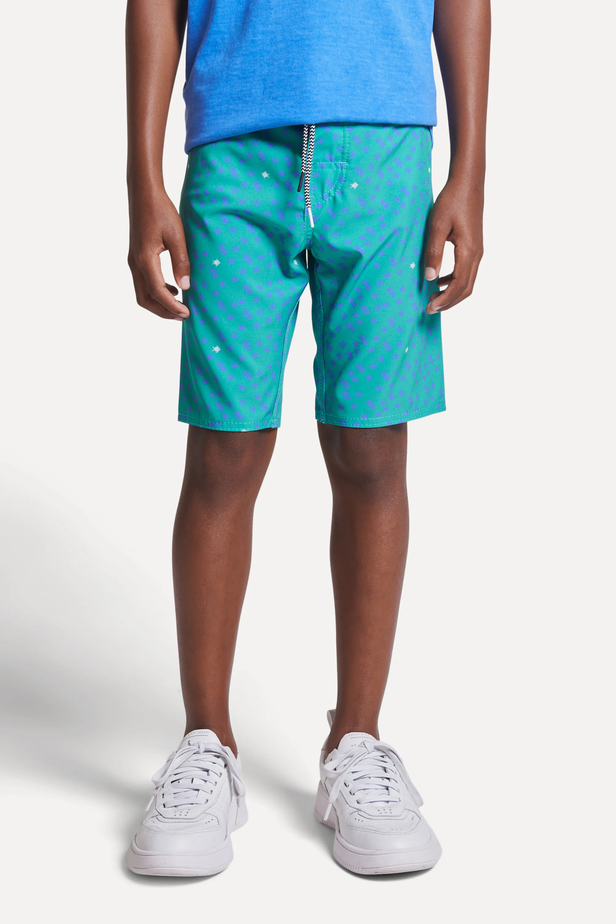 Boardshort Mini Estampado Barra
