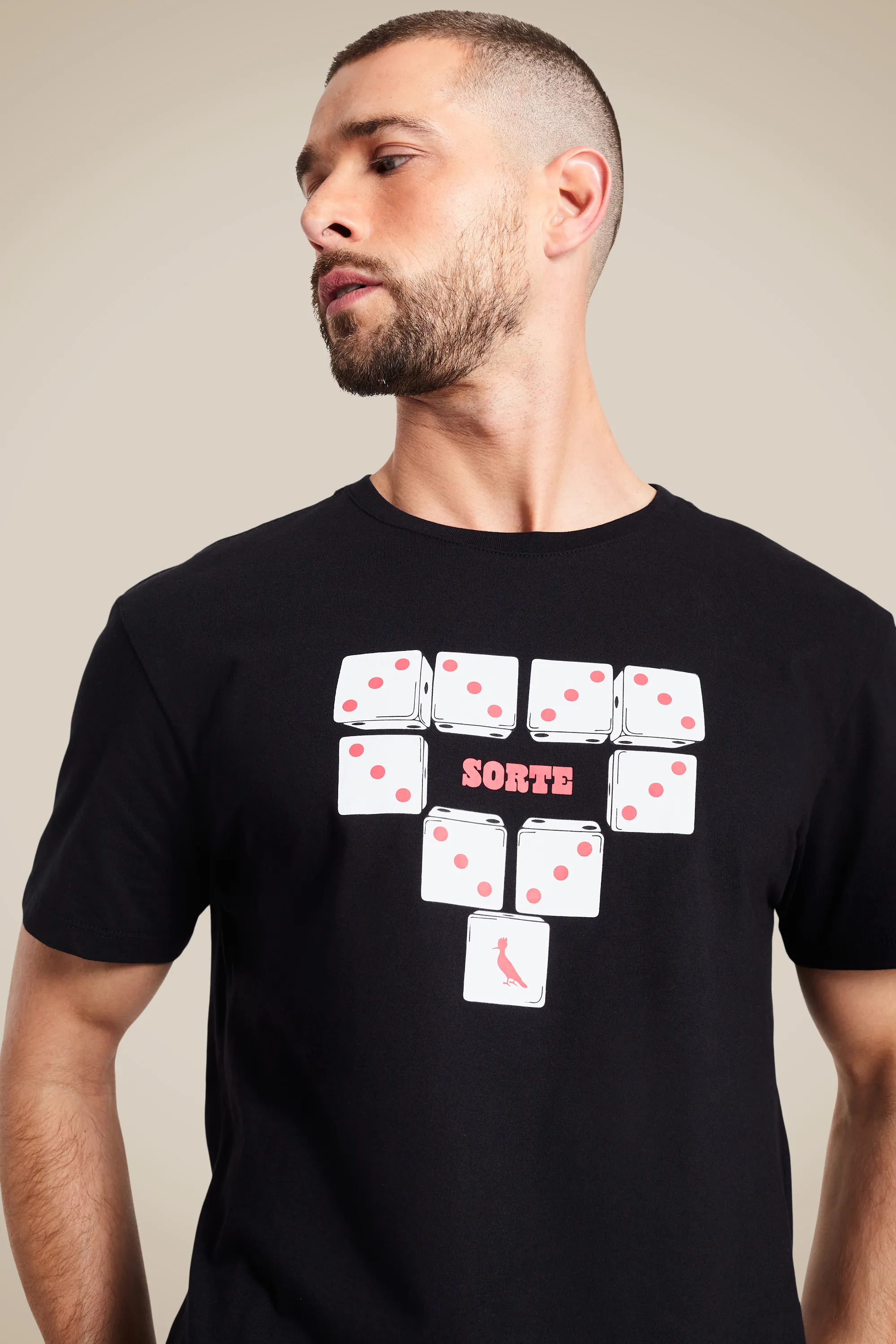 Camiseta Estampada Sorte Amor 1