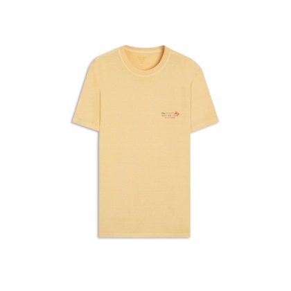 T-Shirt Surfing Team Washed Mc Bf Amarelo