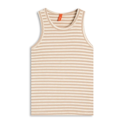 Regata Kauane Listrada Linho Off White