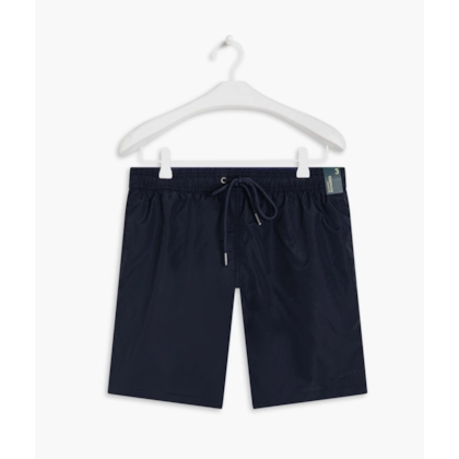 Beach Short Basic Regular Solid Dark Navy
