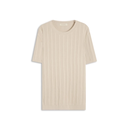 Tricot T-Shirt Zeca Textura Mc Areia