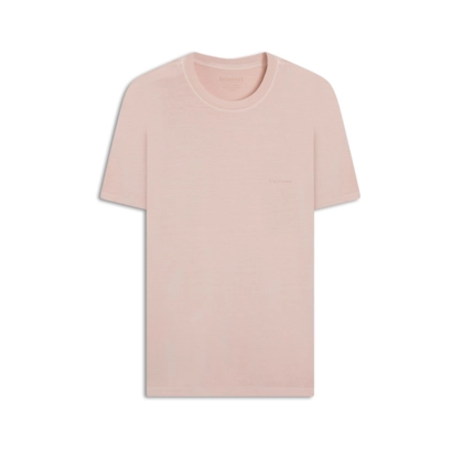 T-Shirt Mm Washed Aquarela Rosa