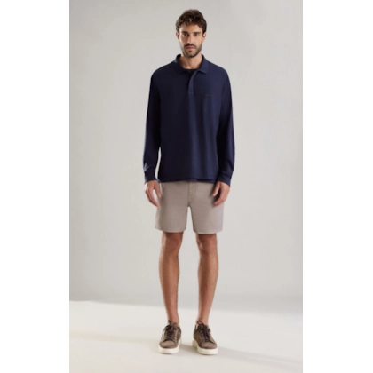 Polo Zebrinha Gd Ml Marinho