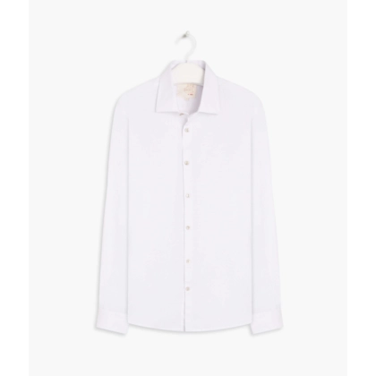 Camisa Linho  Garment Dye Branco