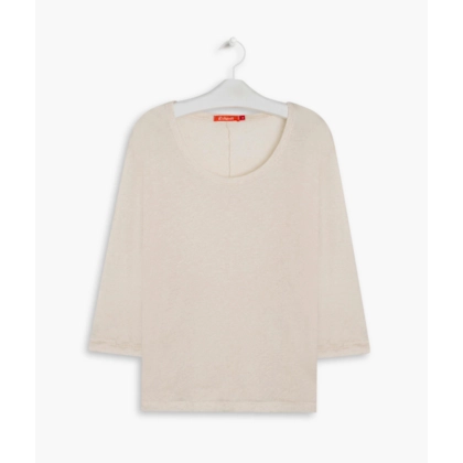  Blusa Linho  Kilikina  Liso Natural