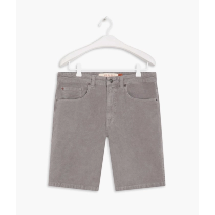 Bermuda Five Pockets Veludo Niquel