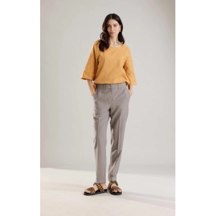 Blusa Linho  Millie Mostarda