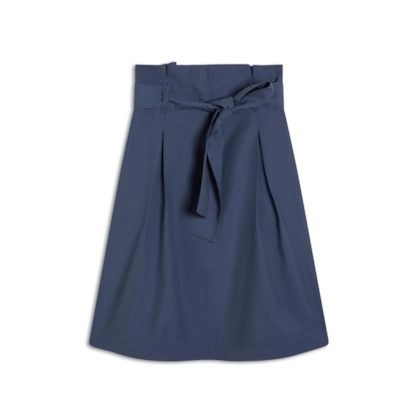  Saia Catarina Lisa Azul Seco