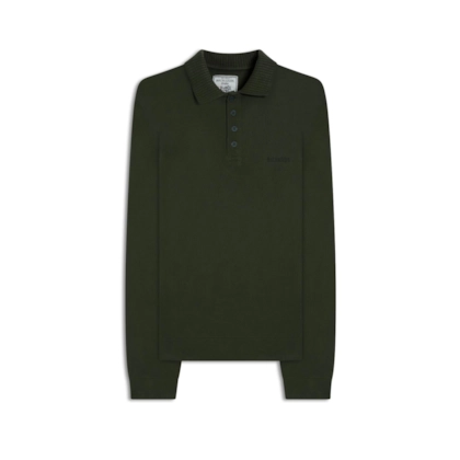 Polo Piquet Bold Ml Basic Fit Floresta