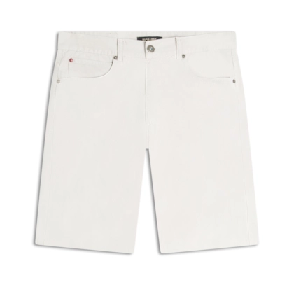 Bermuda Five Pockets Piece Dye Silver