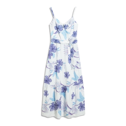 Vestido Diana Linho Blend Est Caete Branco