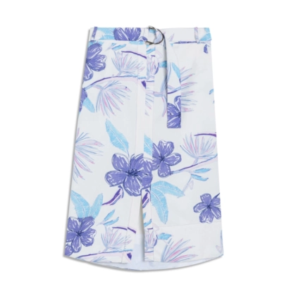 Saia Raya Linho Blend Est Caete Branco