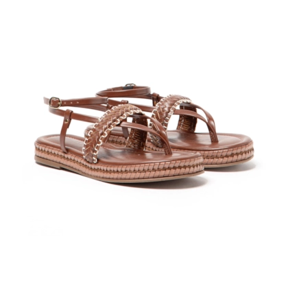 Rasteira Inti Marrom