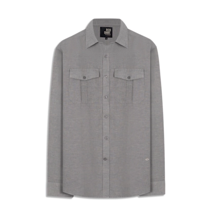 Camisa Linho  Kalimo Ml Tabaco