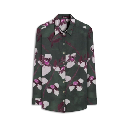 Camisa Classic Slouchy Orquidea Lb Verde