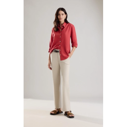 Calça Patte d Eph Setta Bolso Dif Areia