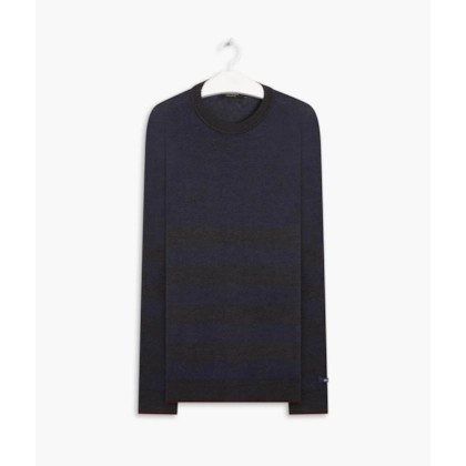 Tricot Sam Listrado Dark Navy