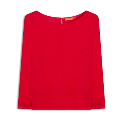 Blusa Nalu Voil Cereja