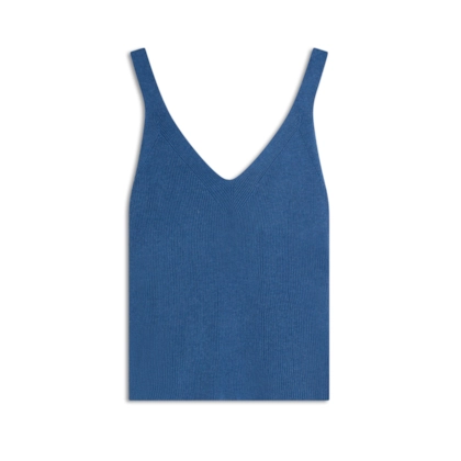 Tricot Isla Liso Azul Bic