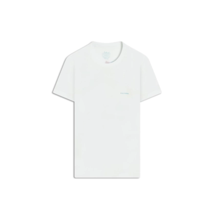 T-Shirt Mm Washed Veleiro Costas Bf Branco