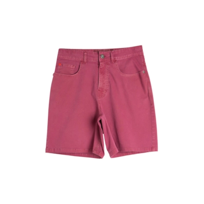 Short Five Pockets Rain Det Magenta