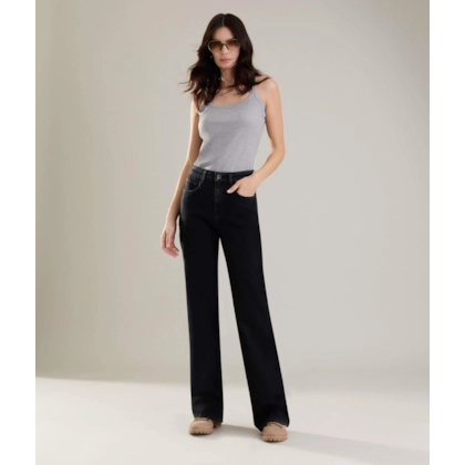 Calça First Black Patte d Eph Fefa 2030-Lav.Black C/ Luva