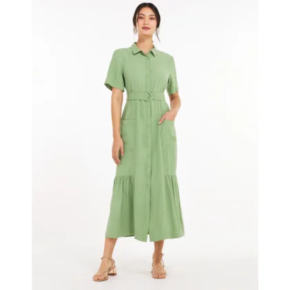 Vestido Midi Chemise