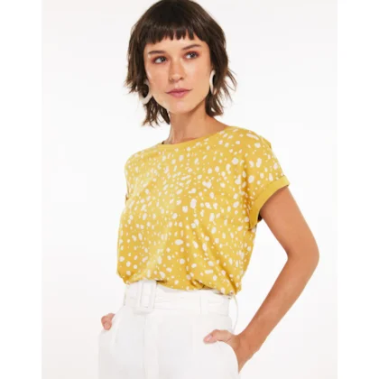 T-Shirt Poá Casca De Ovo