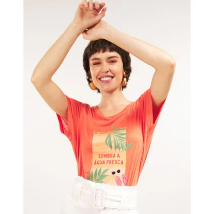 T-Shirt Sombra e Agua Fresca