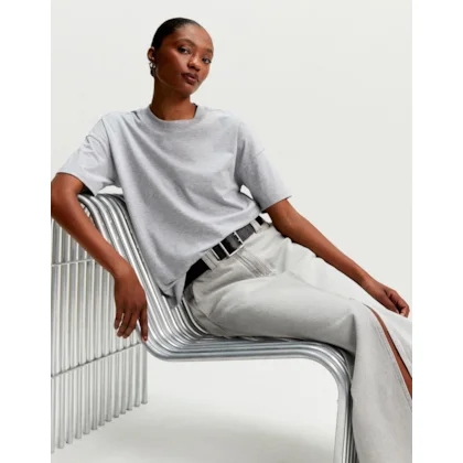 T-Shirt Boxy Manga Dupla