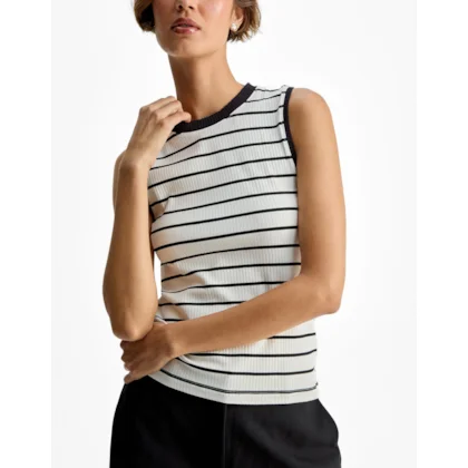 Regata Malha Canelada Listra