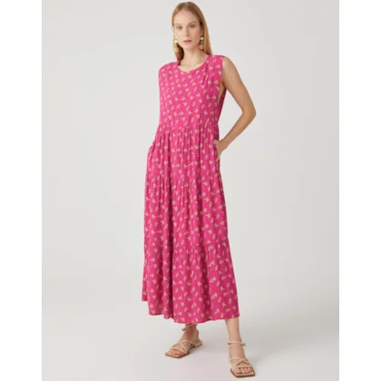 Vestido Midi Gravataria Voar